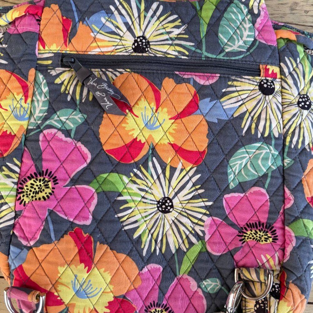 Vera Bradley Backpack Tote with Removable Straps - Picture 6 of 10
